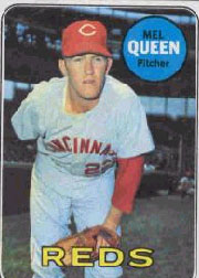 1969 Topps Baseball Cards      081      Mel Queen